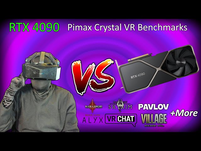 RTX 4090 vs Pimax Crystal | 10 VR Game Benchmarks | High Performance on the Sharpest Headset