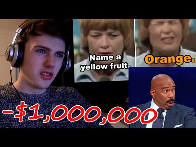 DUMBEST game show answers of ALL TIME (Reaction) - gameshow fails