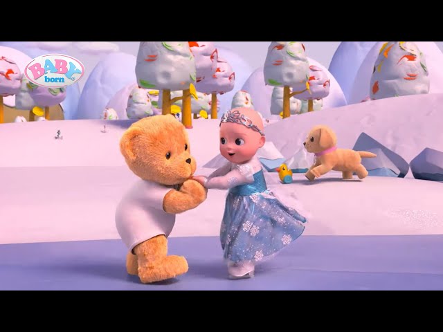 Emma se učí bruslit ⛸❄ | Díl 9 | Animovaný seriál BABY born