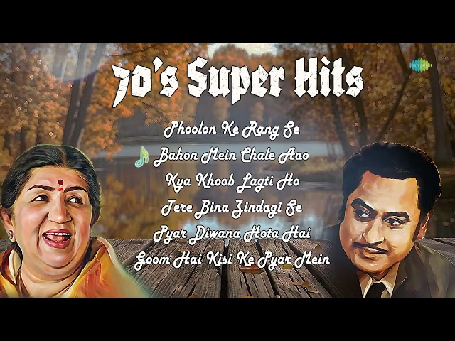 70s Bollywood Love Songs | Phoolon Ke Rang Se | Tere Bina Zindagi Se | Goom Hai Kisi Ke | Old Songs