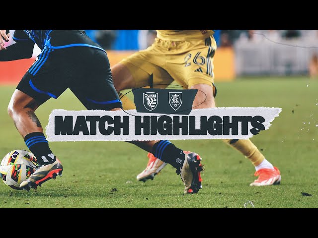 HIGHLIGHTS: San Jose Earthquakes vs. Real Salt Lake | October 5, 2024