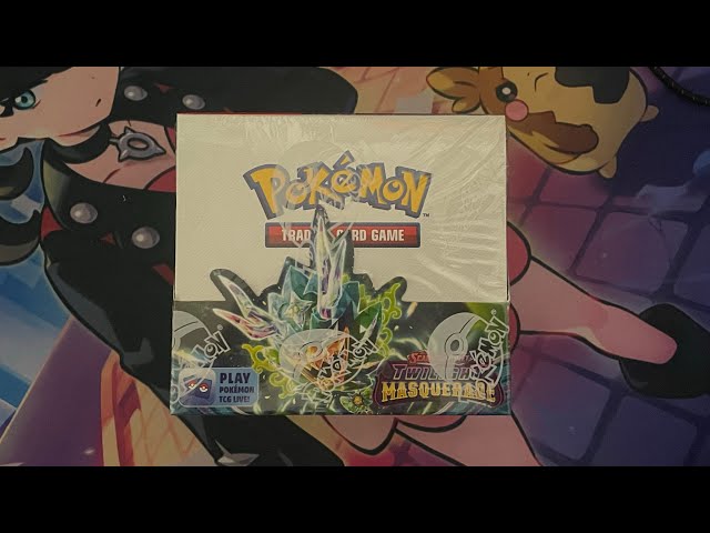 Opening up a Pokémon Twilight Masquerade Booster Box!!!