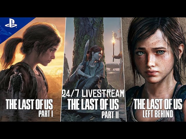 The Last Of Us | 24/7 STREAM The Complete Story | 3 Full Games [Grounded Difficulty]