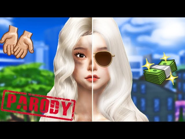 THE SIMS 4: POOR TO RICH (BIRTH TO DEATH STYLE) (PARODY)