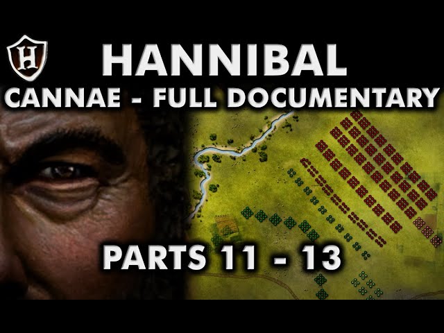 Hannibal (PARTS 11 - 13) ⚔️ Battle of Cannae, 216 BC ⚔️ FULL DOCUMENTARY ⚔️ Second Punic War