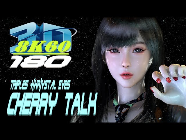 tripleS +(KR)ystal Eyes - Cherry Talk, VR180, 3D, Dance, MMD, VaM, kpop