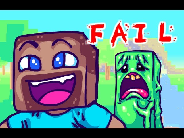 MINECRAFT FAIL, A Minecraft Parody