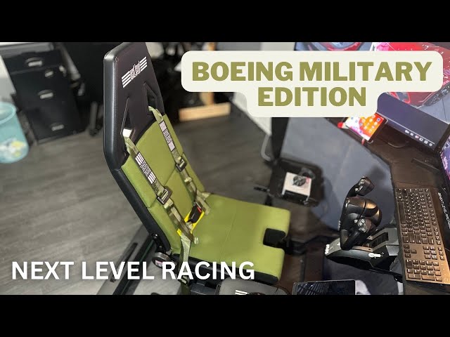 Boeing Flight Seat Pro for Flight Simulator Military Edition / Next Level Racing