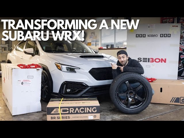 Completely Transforming a Brand New Subaru WRX!