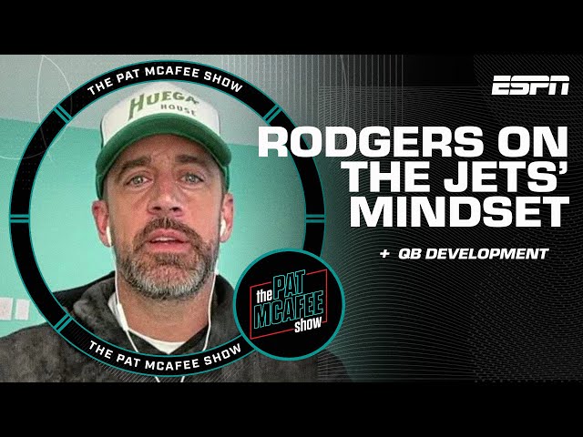 Aaron Rodgers on the Jets' current mindset, Caleb Williams, Cowboys & MORE! | The Pat McAfee Show