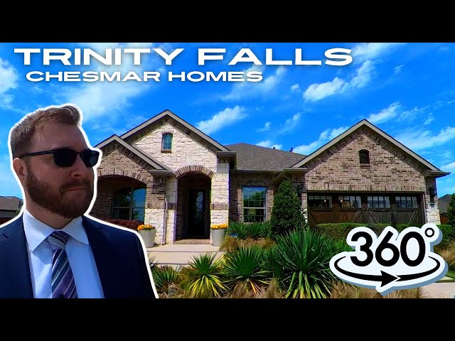 🏘️🤩 New Construction In McKinney Texas! {Trinity Falls & Chesmar Homes 360 Virtual Tour}