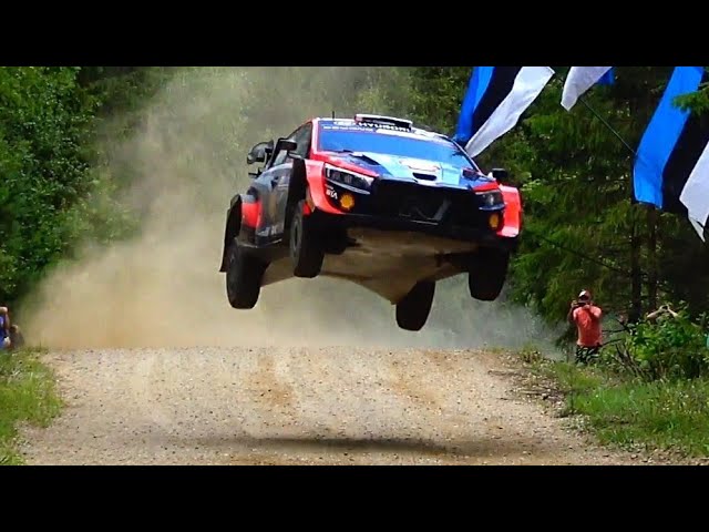 WRC Rally Estonia 2023 Huge Jumps & Max Attack