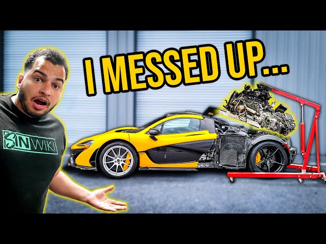 Rebuilding A Flooded $2,000,000 McLaren P1 | Part 6