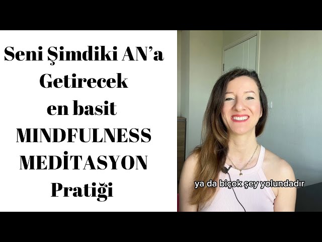 AN'da olmayı birlikte deneyimleyelim😍🙏🏻💫En Sade Meditasyon Tekniği