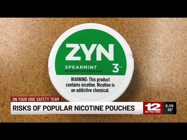 Risks of popular nicotine pouches