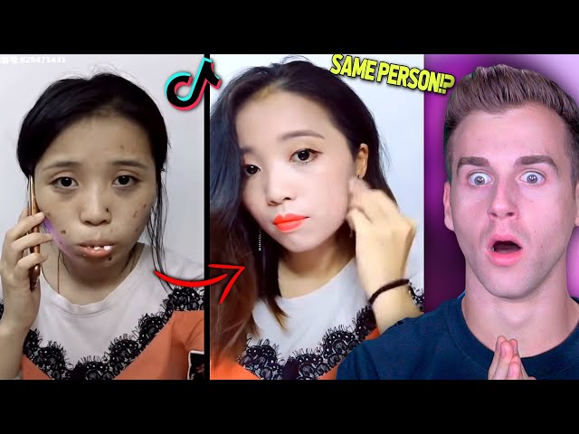 VIRAL Tik Tok MAKE UP Magic.. (Insane Transformations)