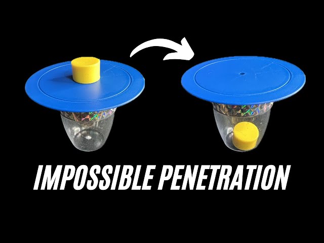 IMPOSSIBLE PENETRATION | Magic Trick Tutorial #magic #tricks #tutorial #foryou