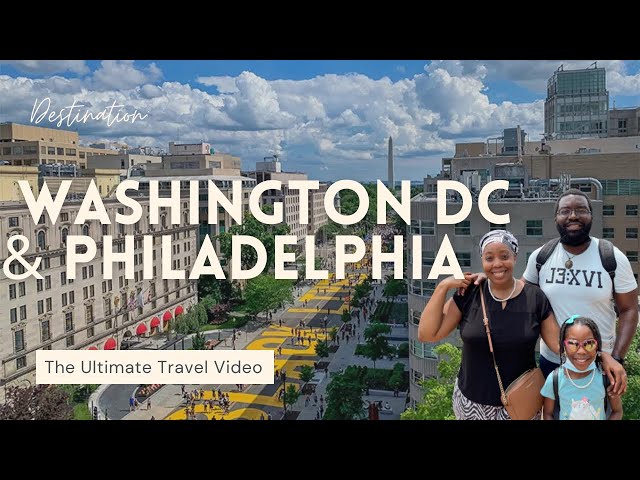 The ULTIMATE Washington DC & Philly TRAVEL TOUR 2021 l FOOD, CULTURE, MORE in 4K