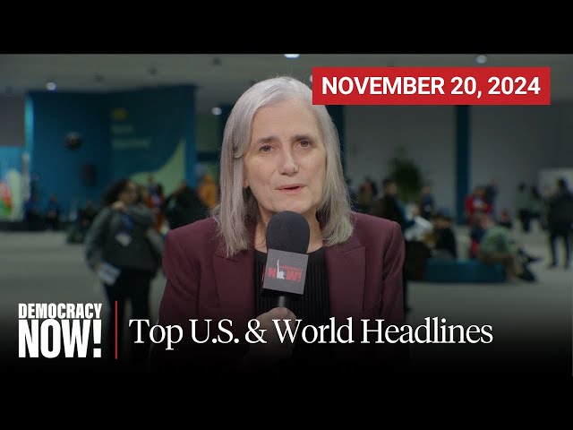 Top U.S. & World Headlines — November 20, 2024