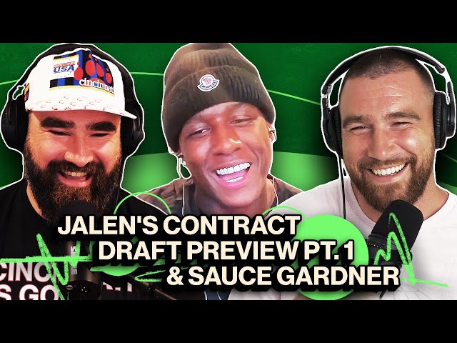 Jalen Hurts Gets Paid, NFL Draft Preview Pt. 1 & Texting Aaron Rodgers w/Sauce Gardner | EP 36