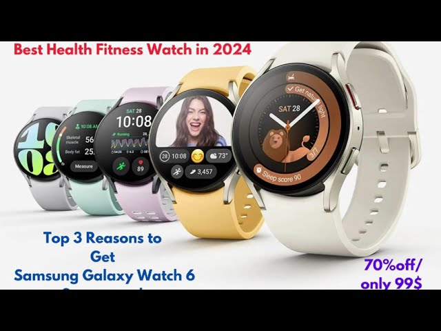 Top 3😱 Features of the Samsung Galaxy Watch 6🔥...(2024 Best Fitness Watch?)