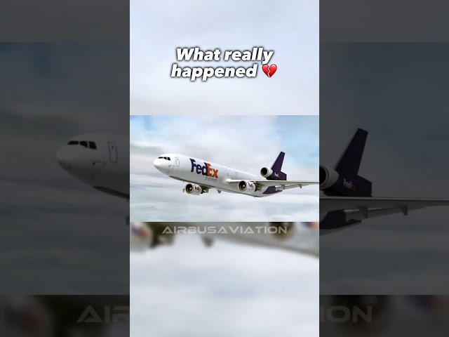 FedEx 🇺🇸 flight 80 - What was supposed to happen 💔 - #avgeeks #pilot #aviation #flight #planes