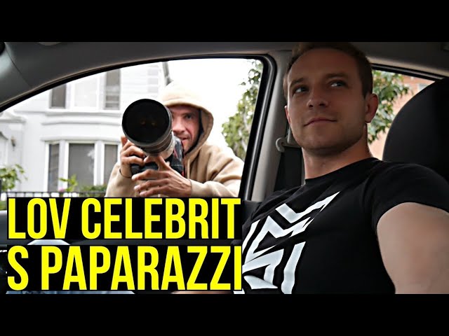 PRÁCE PAPARAZZI v AMERICE | Lepší celebrity už nevyfotíme