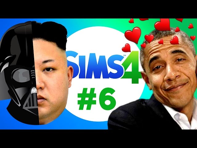 The Sims 4 - Darth Čong Vader a zamilovaný Barack! | #6