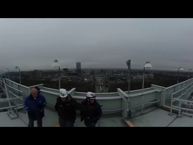 From atop the GWB in 360