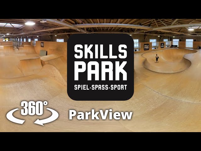 Skills Park | Big Air, BMX Park, Skatepark, Trampolinhalle... (360° Tour #ParkView 288)