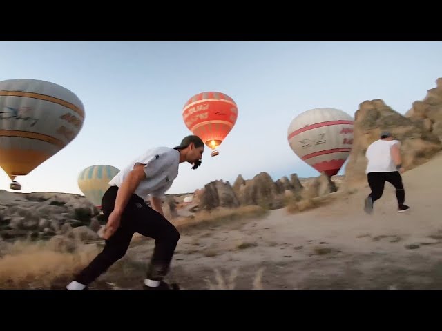 Shooting a Parkour POV in Cappadocia 🇹🇷