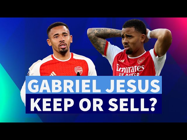 €20m drop in market value in 12 months | Is it time for Gabriel Jesus to leave Arsenal?