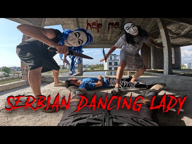 SERBIAN DANCING LADY REAL LIFE ESCAPE 31.0 | Horror Parkour Pov Short | Bubbles 3Run