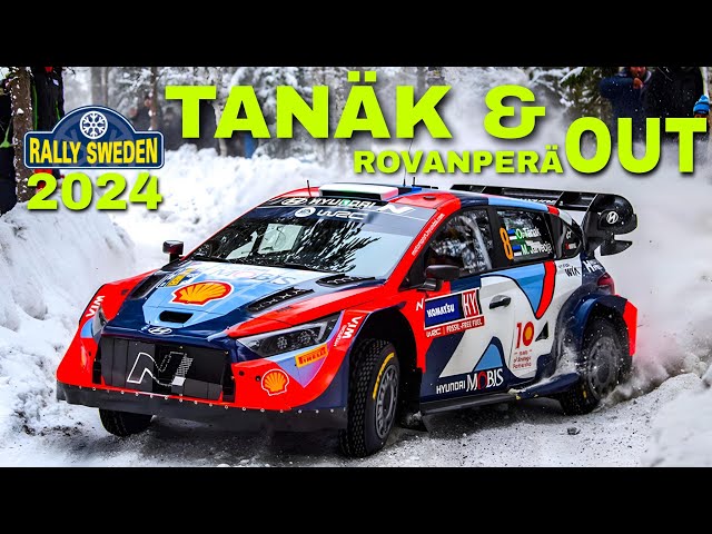 TANAK & ROVANPERA OUT | FRIDAY MORNING LOOP HIGHLIGHTS drama ss4