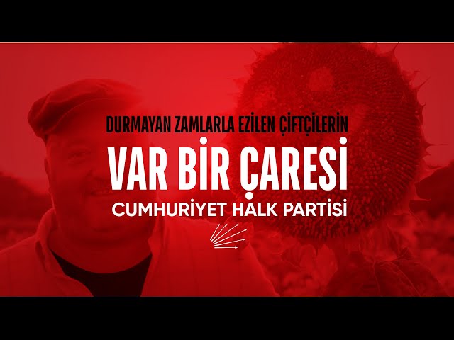 Durmayan zamlarla ezilen çiftçilerin, Var bir çaresi!