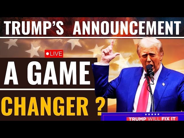 Live Trump Speech | Trump Makes Big Announcement Before The US Election | Kamala Harris | US News