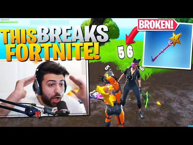 This GLITCHED Pickaxe Does *56 DAMAGE* (SO BROKEN) - Fortnite Battle Royale