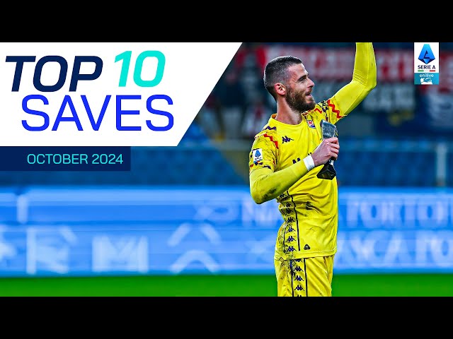 The Top 10 Saves of October | Top Saves | Serie A 2024/25