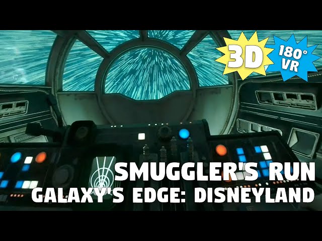 [3D VR] Disneyland - Smuggler's Run (Millennium Falcon Ride) - (Comfort: Moderate)