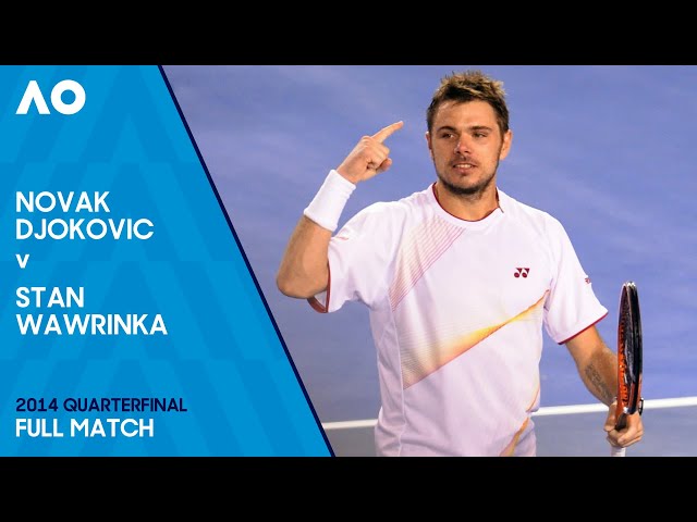 Novak Djokovic v Stan Wawrinka Full Match | Australian Open 2014 Quarterfinal