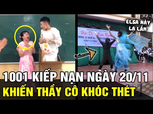 Những KIẾP NẠN không đỡ nổi mỗi dịp 20/11 khiến các thầy cô chỉ biết 'VÁI LẠY CHÀO THUA' | TÁM TV