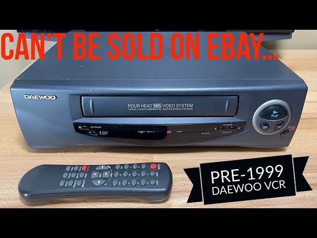 Daewoo VHS DV-K47N VCR