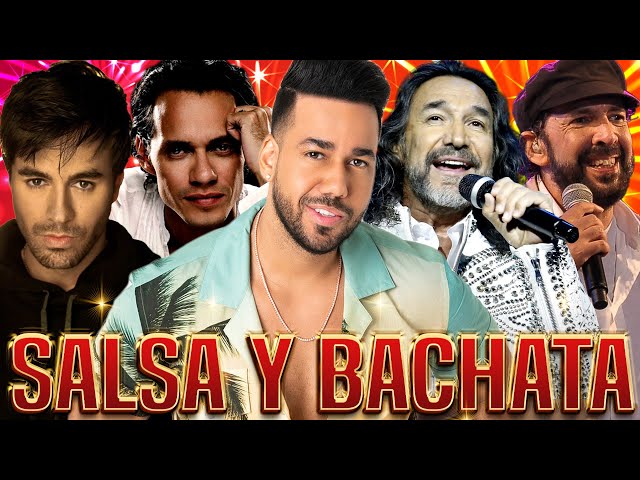 JUAN LUIS GUERRA, MARC ANTHONY, ROMEO SANTOS, ENRIQUE IGLESIAS, PRINCE ROYCE SALSA Y BACHATA EXITOS