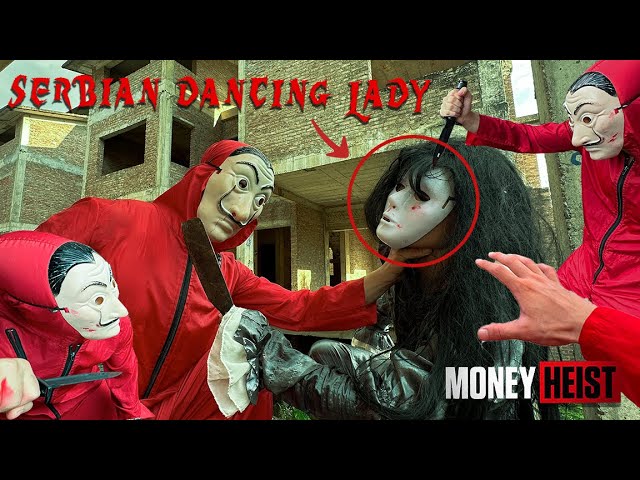 Parkour vs MONEY HEIST ESCAPING SERBIAN DANCING LADY 2.0 | Epic Parkour POV HORROR Movie Chase