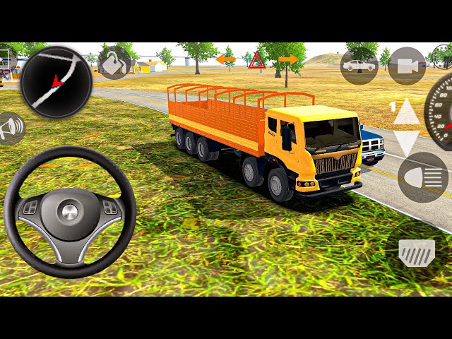 Indian truck simulator 3d gameplay video // indian truck driver simulator game // android gameplay