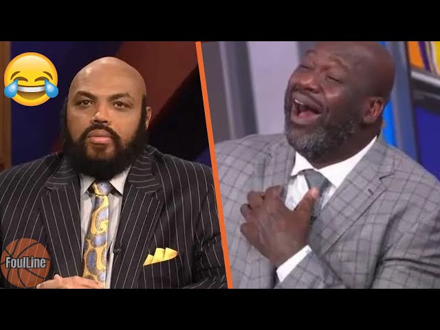 Charles Barkley Making Shaq Die Of Laughter! Funny Moments!