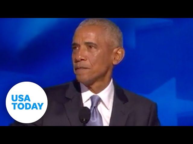 Full speech: Pres. Barack Obama speaks at 2024 DNC | USA TODAY