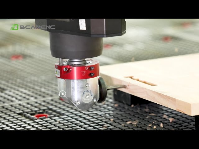 Bcam C Series wood CNC router With C axis and  Angle head