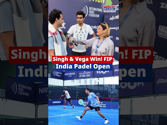 Padel Victory! Singh & Vega Triumph Over Chauhan-Yadav Duo