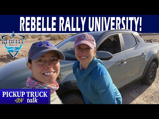 Dune Driving, Recovery & Navigation with Hyundai Santa Cruz at Rebelle Rally University!